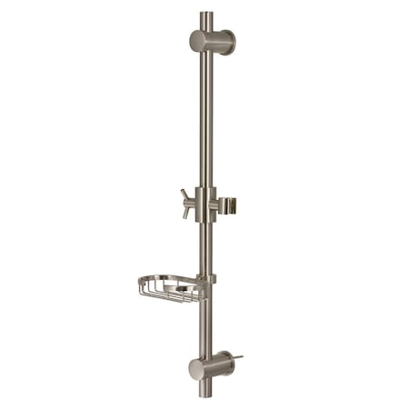 Chesterfield Brushed Nickel Adjustable Slide Bar Shower Panel CH115477